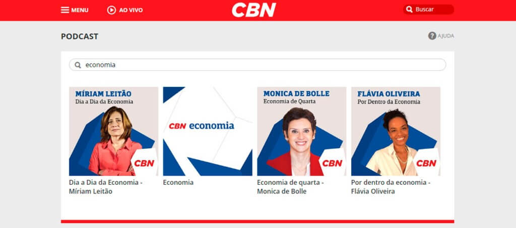 conteudo finanças cbn