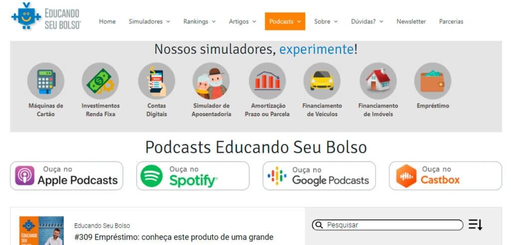 educando seu bolso conteudo