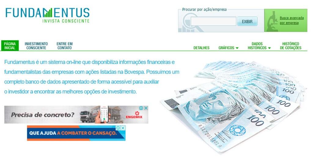 sites de investimento