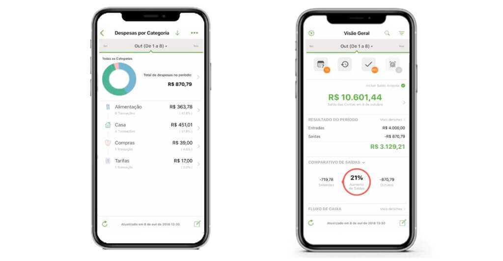 aplicativos para controle de gastos minhas economias